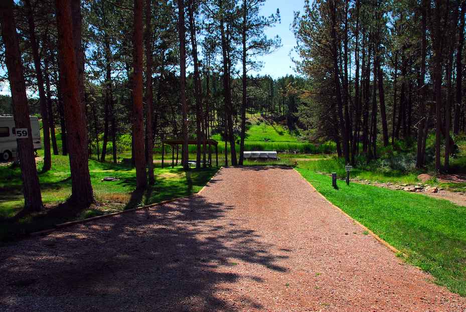 Beaver Lake Campground Custer Sd